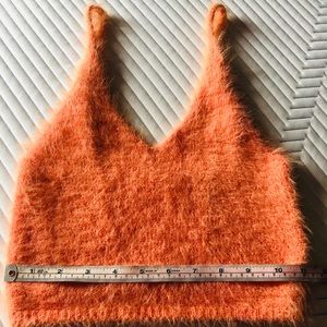 Kimchi Blue Fuzzy Crop Top